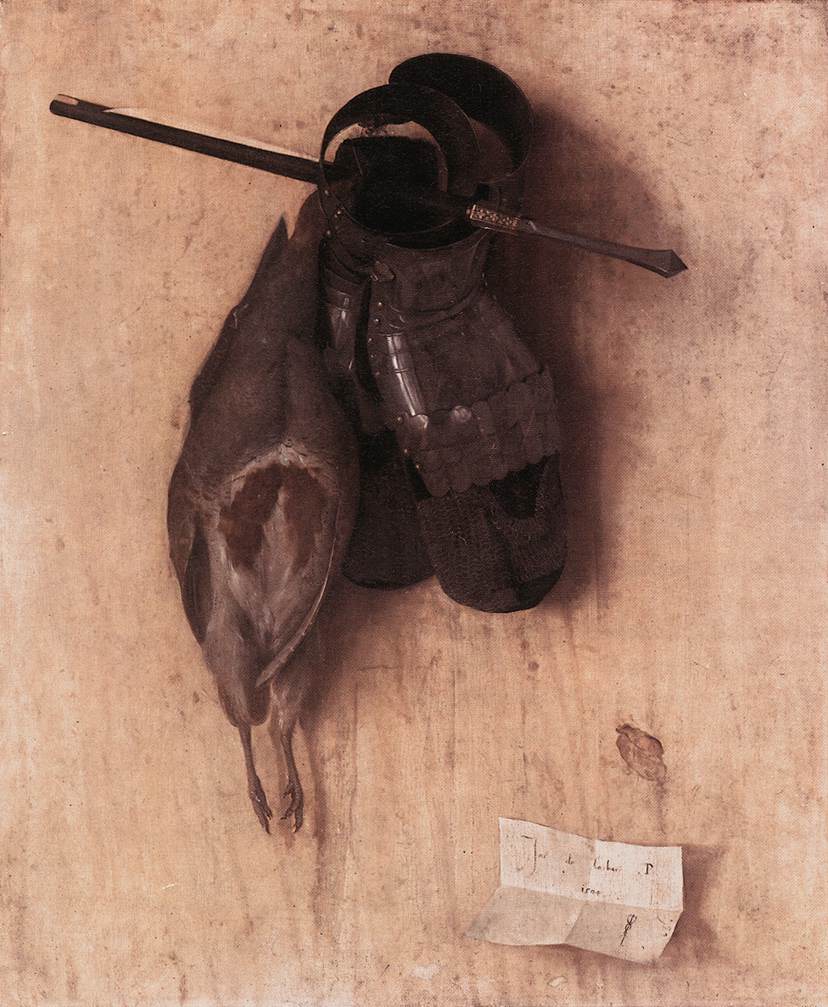 Still-Life with Partridge and Iron Glovesv  wwed